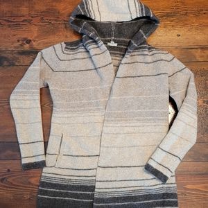 Horny Toad Wool Heartfelt Sweater Cardigan